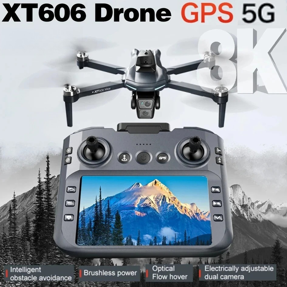 Drone Gps Mount - Drone Originale XT606 Professionale con Fotocamera