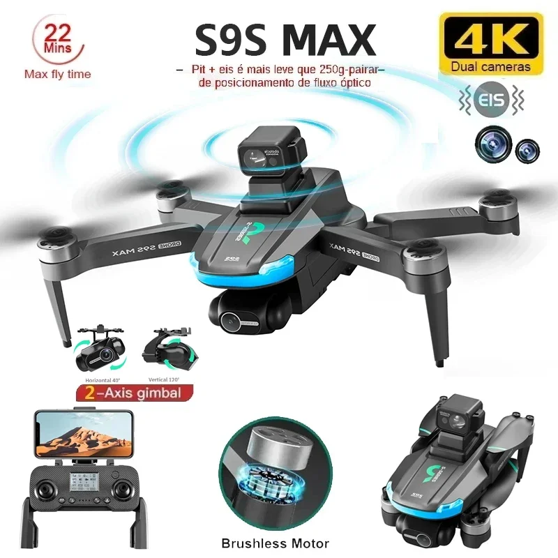 Drone Gimbal - NUOVO S9S MAX MINI Drone 4K