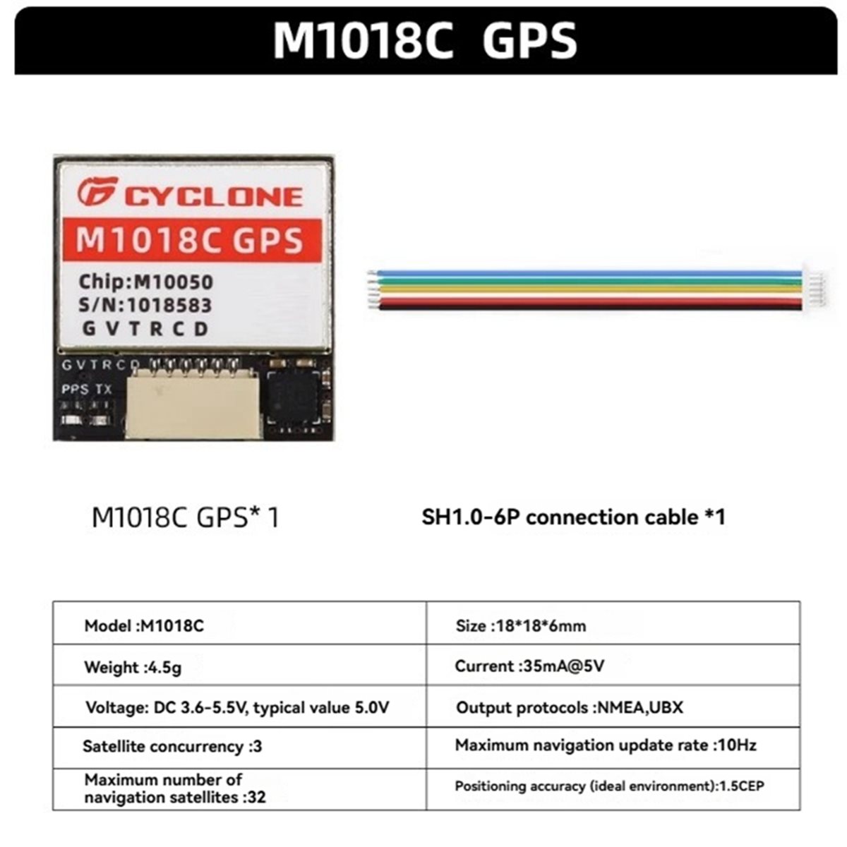 Drone Compass - Modulo GPS AAAE M1018C M10 con