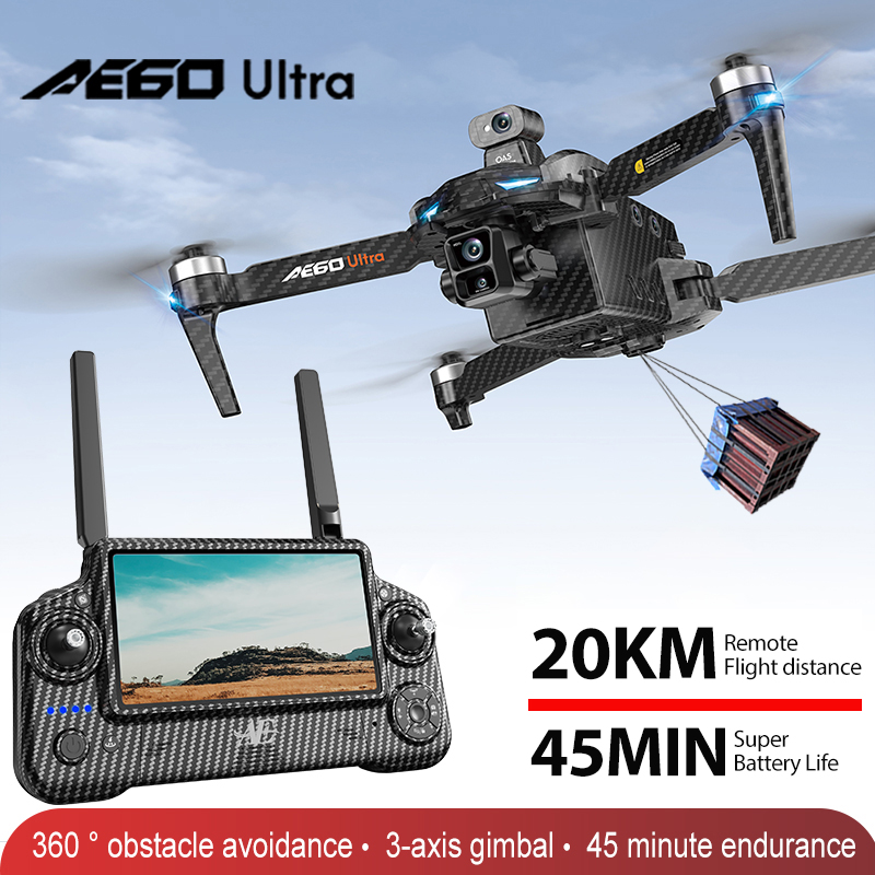 Drone Gimbal - AE60 GPS Drone Professionale 8K Fotocamera