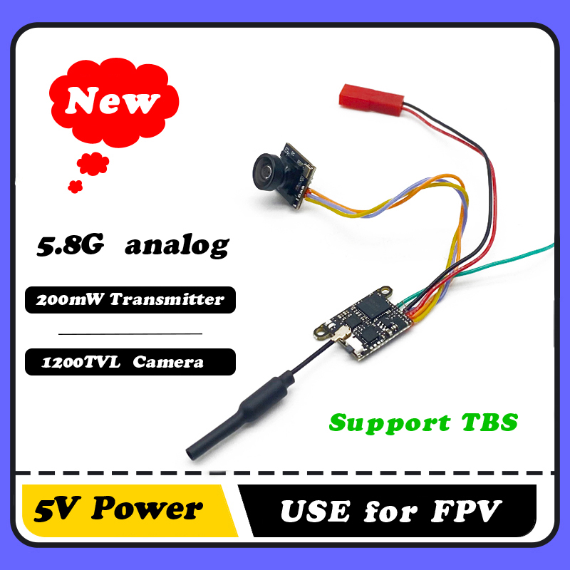 Drone Receiver - SLONWAKE 5.8G 1200TVL FPV Fotocamera VTX