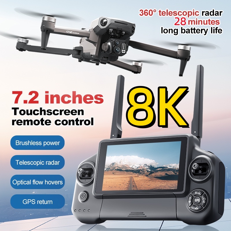 Drone RC con Gimbal a 3 Assi 8 - Drone Gimbal recensione e prezzo