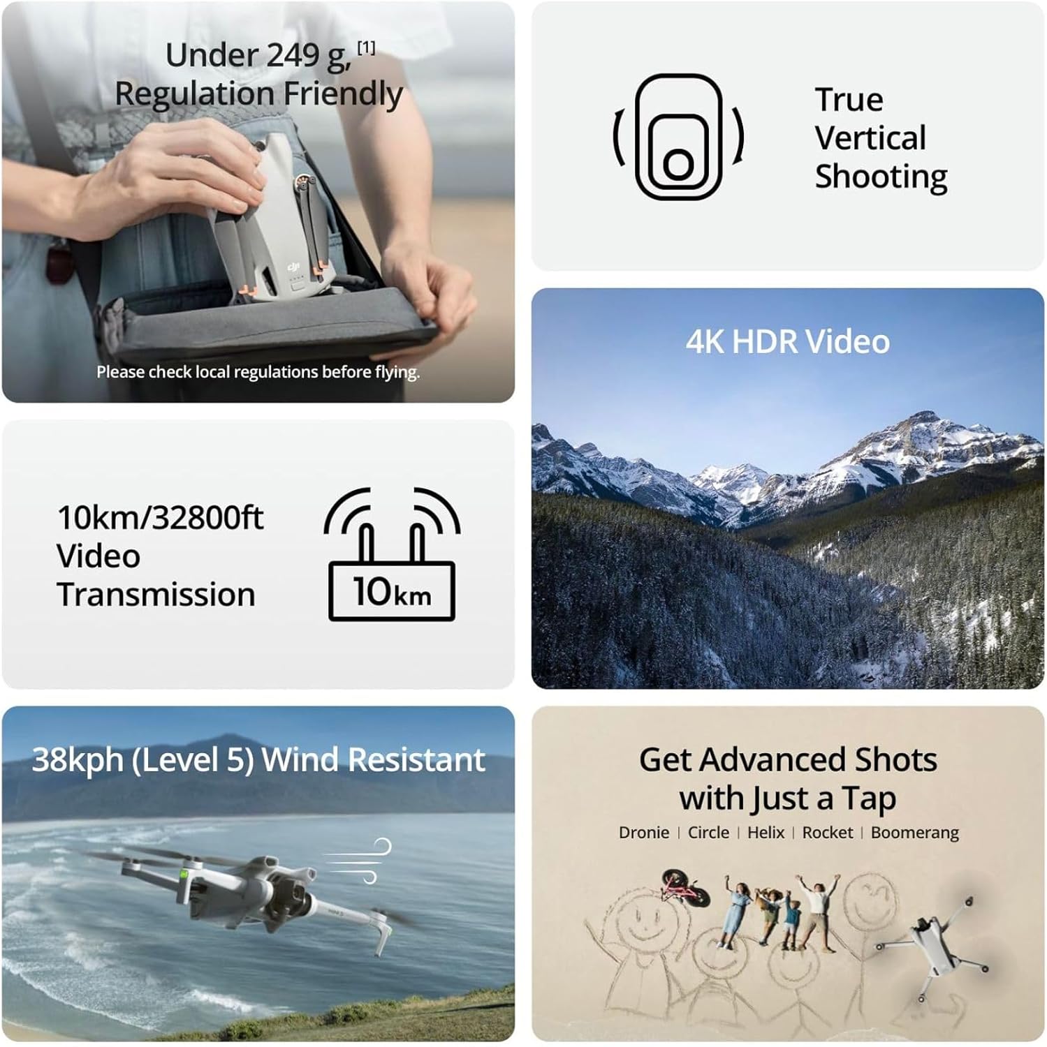DJI Mini 3, Drone con Fotocame - Drone Gps Mount recensione e prezzo