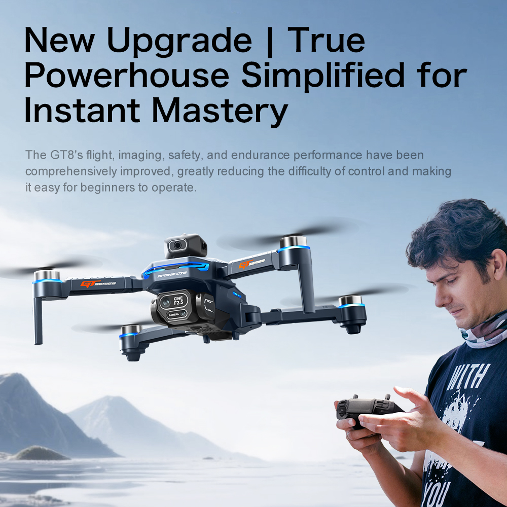 Drone Originale GT8 8K Profess - Drone Gps Mount recensione e prezzo