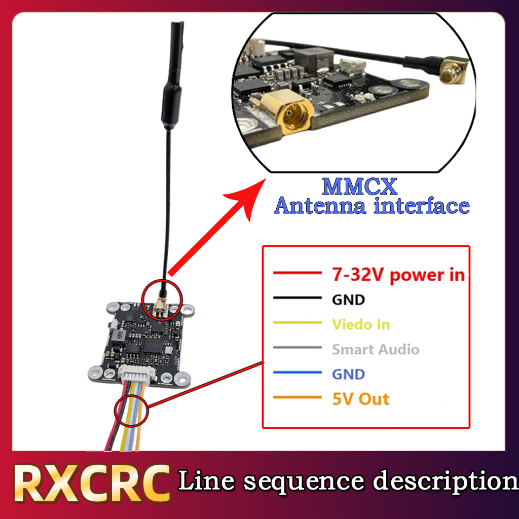 Modulo RXCRC 5.8G 48CH 1.6W VT - Drone Receiver recensione e prezzo