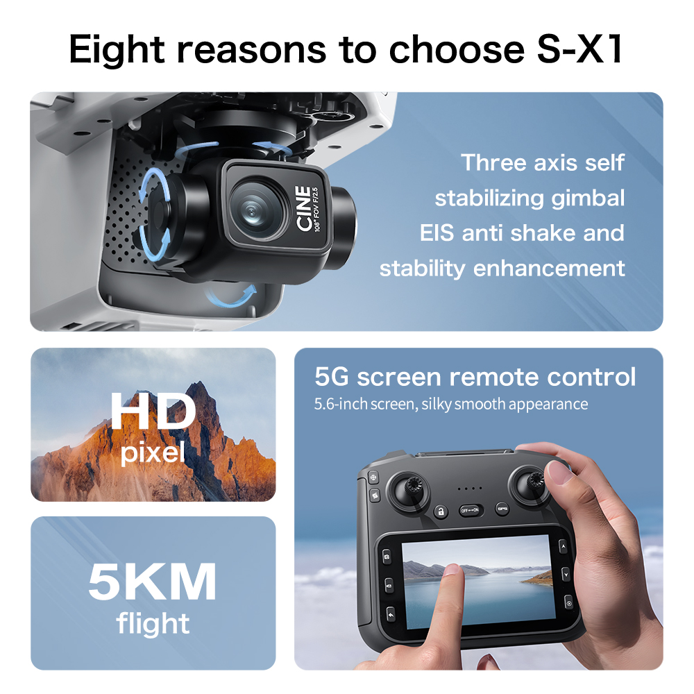 Offerta Speciale S-X1 MAX Dron - Drone Gps Mount recensione e prezzo